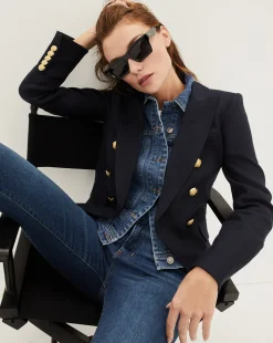 Miller Women's Linen Dickey Jacket>Veronica Beard Clearance