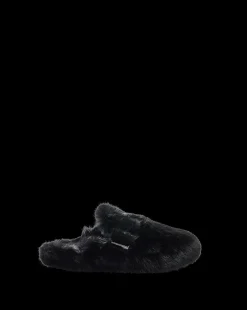 Mink Clog Slippers in><noscript><img width=