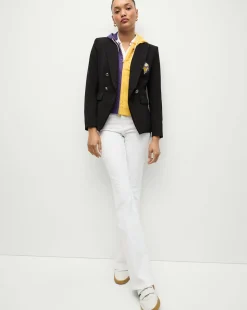 Minnesota Vikings Dickey Jacket in Black/Gold>Veronica Beard