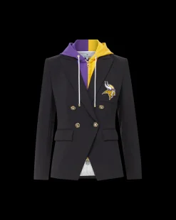 Minnesota Vikings Dickey Jacket in Black/Gold><noscript><img width=