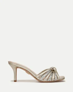 Misa Knot-Front Heel Sandals>Veronica Beard Clearance