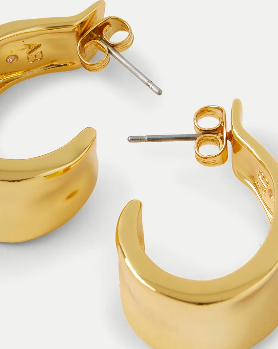 Molten Ribbon Hoop in>Veronica Beard New