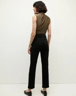 Mylie Sleeveless Top in Gold | High Neck Top><noscript><img width=