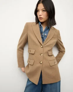 Nalani Dickey Jacket in Heather Russet><noscript><img width=
