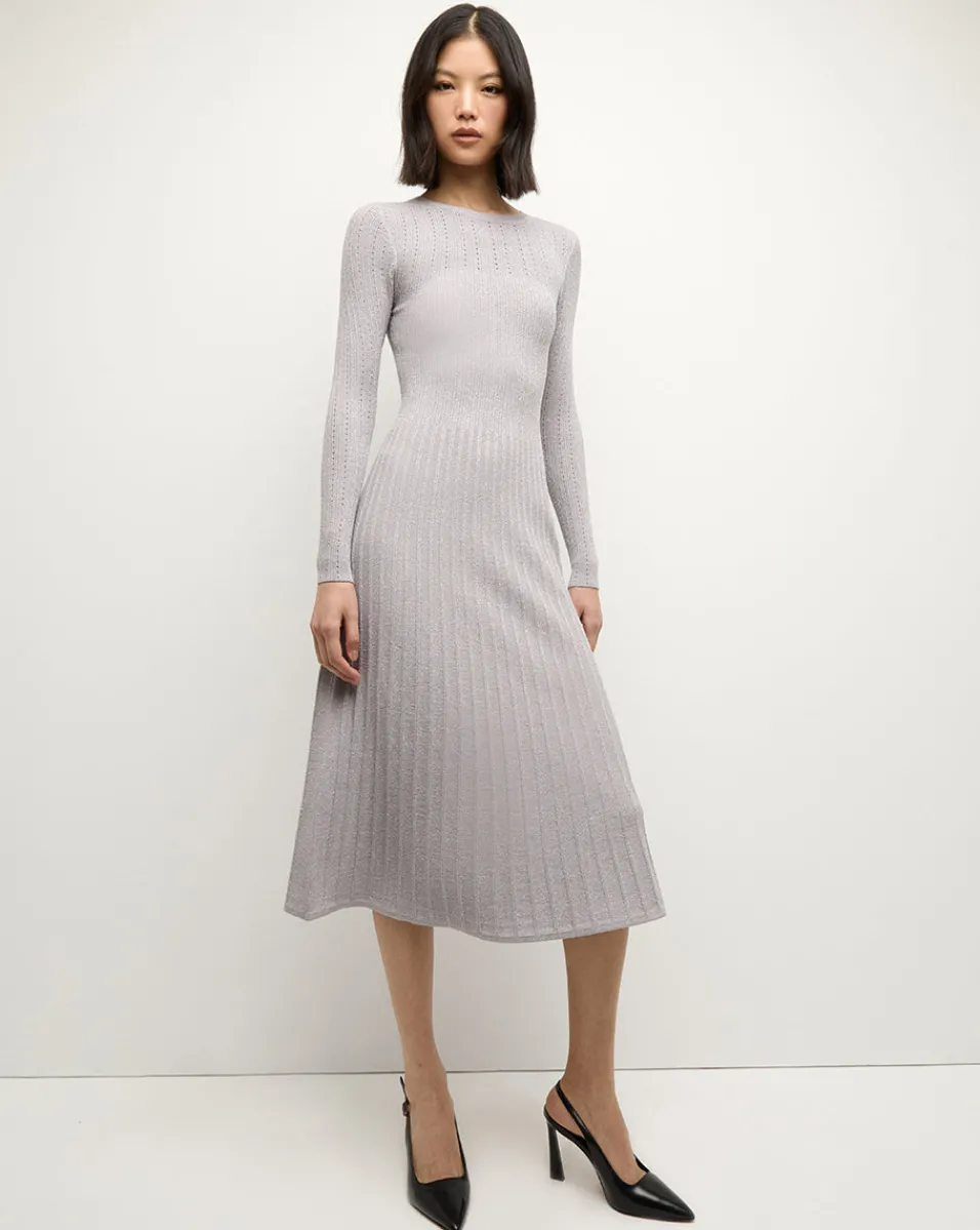 Nami Midi Sweater Dress in>Veronica Beard Outlet