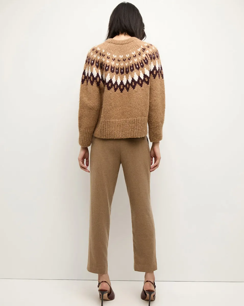 Netta Pant in Heather Russet>Veronica Beard New