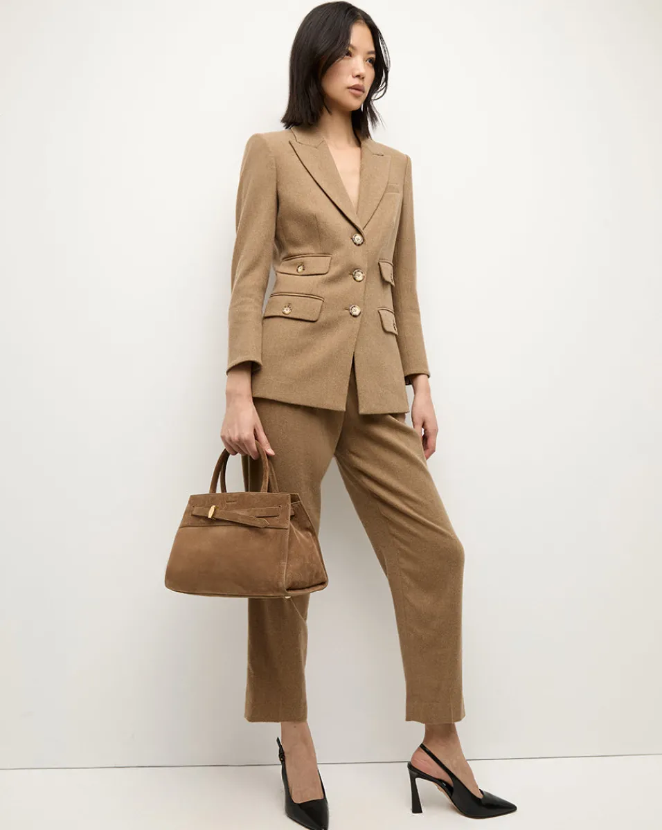 Netta Pant in Heather Russet>Veronica Beard New