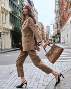 Netta Pant in Heather Russet><noscript><img width=