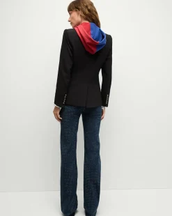 New York Giants Dickey Jacket in Black/Silver><noscript><img width=