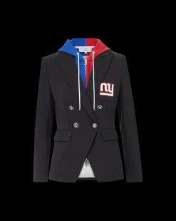 New York Giants Dickey Jacket in Black/Silver><noscript><img width=