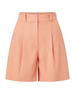 Noemi High-Waisted Linen Short><noscript><img width=