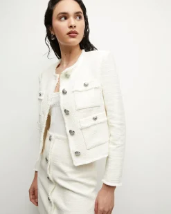 Olbia Tweed Jacket in>Veronica Beard Best