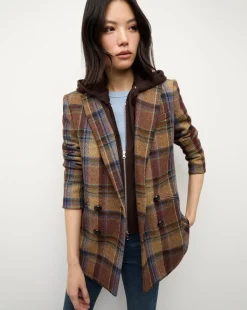Oria Dickey Jacket in Russet Multi><noscript><img width=