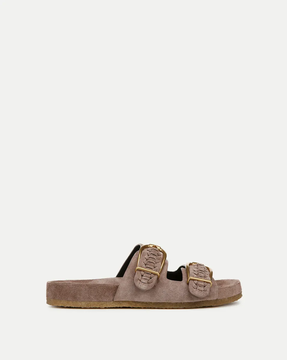 Paige Buckle Sandal in>Veronica Beard Discount