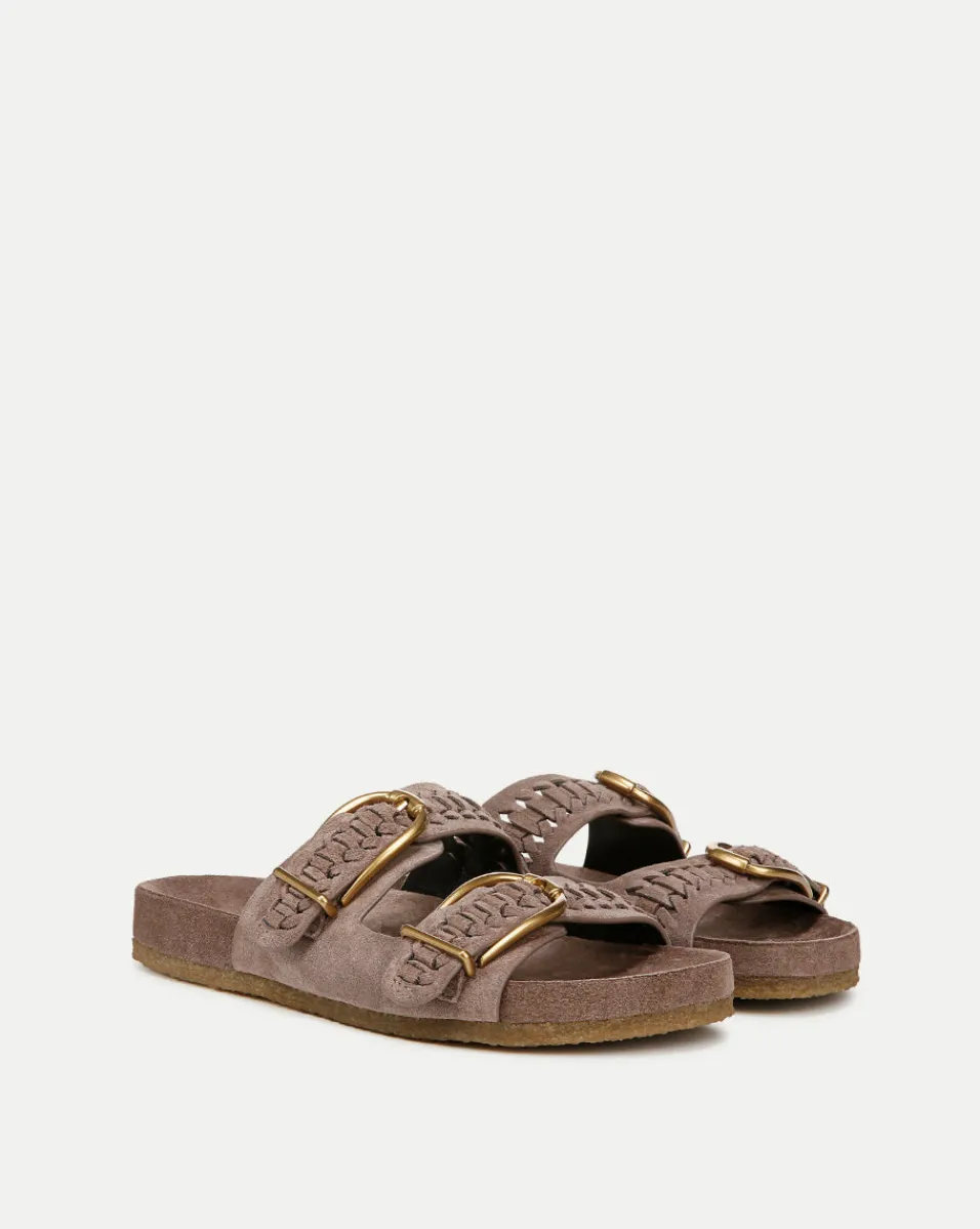 Paige Buckle Sandal in>Veronica Beard Discount