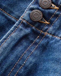 Patricia Denim Maxi Skirt in Blue Denim><noscript><img width=