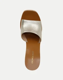 Paulita Metallic Wedge Sandal><noscript><img width=
