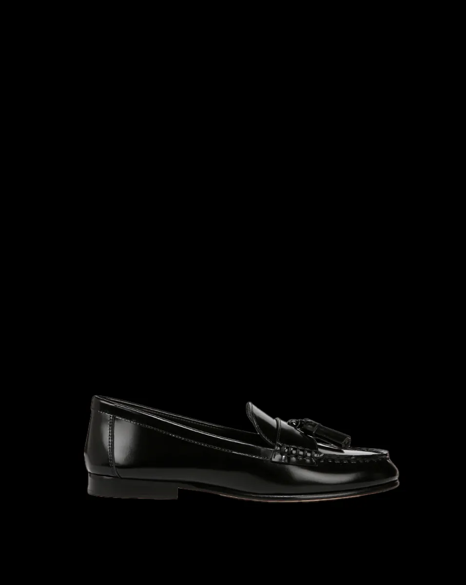 Penny Leather Tassel Loafer in>Veronica Beard Sale