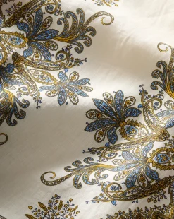 Petra Linen Maxi Dress in Cream & Red><noscript><img width=