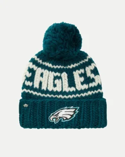 Philadelphia Eagles Beanie in Midnight Green>Veronica Beard Outlet