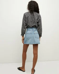 Pienza Floral Top in Navy Multi><noscript><img width=