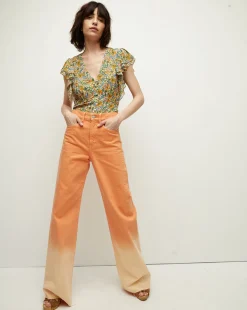 Polly Floral Top>Veronica Beard Outlet