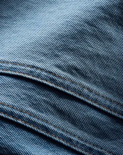 Raundi Double-Seam Denim Skirt in><noscript><img width=