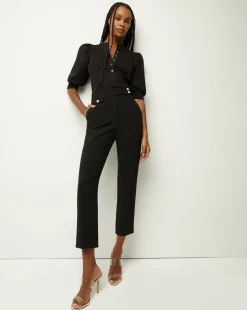 Renzo Slim-Leg Pant>Veronica Beard Clearance