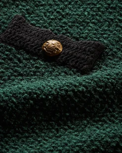 Rivka Tweed Skirt in Dark Green & Black><noscript><img width=