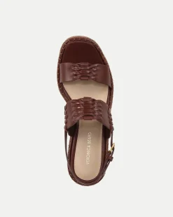 Riya Raffia Wedge Sandal in><noscript><img width=