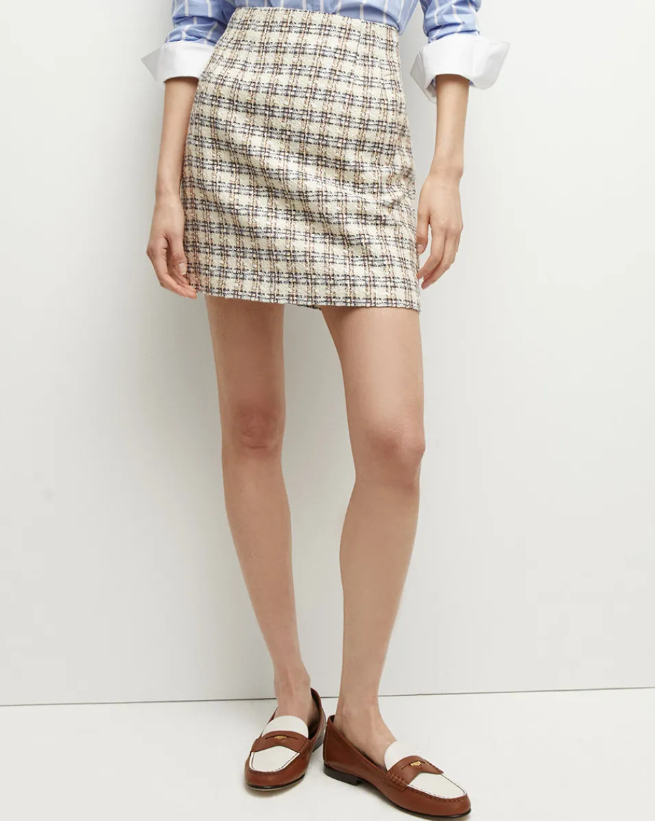 Roman Tweed Skirt in>Veronica Beard Best