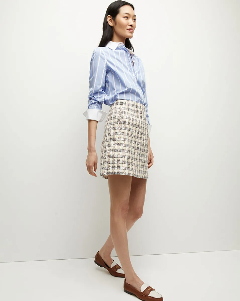 Roman Tweed Skirt in>Veronica Beard Best