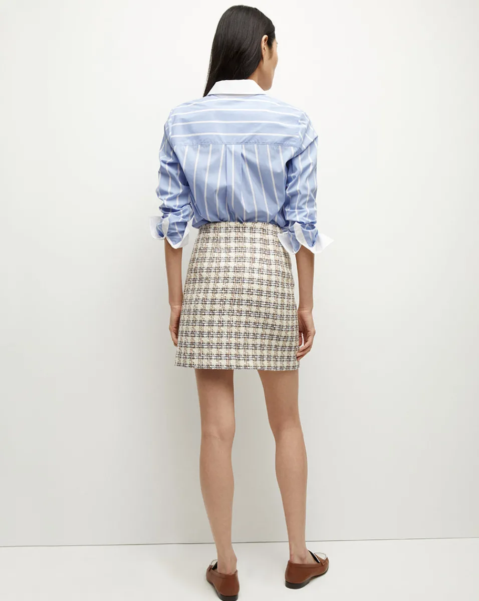 Roman Tweed Skirt in>Veronica Beard Best