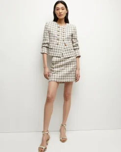 Roman Tweed Skirt in><noscript><img width=