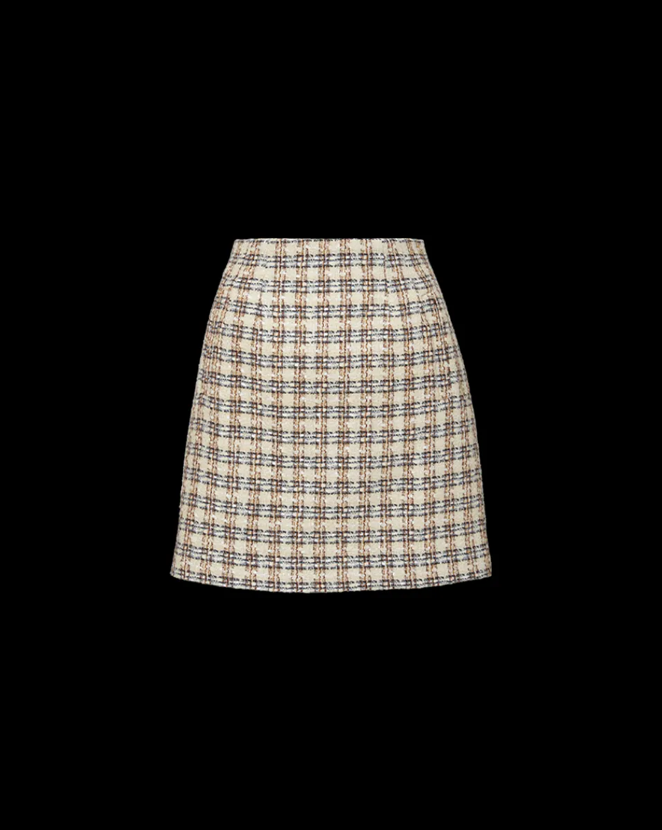 Roman Tweed Skirt in>Veronica Beard Best