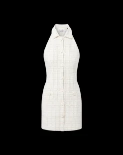 Roxanne Tweed Dress in Ivory Multi><noscript><img width=