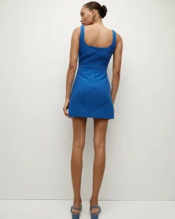 Sabra Tweed Dress><noscript><img width=