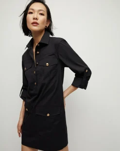 Saude Cargo Dress in>Veronica Beard Outlet