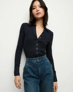 Scottie Button-Down Shirt in>Veronica Beard New