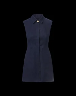 Serina Denim Dress in Dark Oxford><noscript><img width=