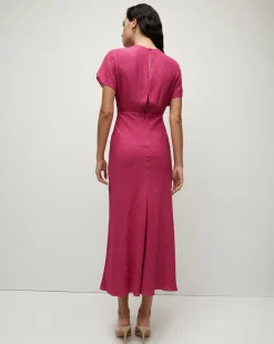 Seymour Silk V-Neck Dress><noscript><img width=