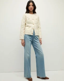 Shalia Quilted Jacket in>Veronica Beard Hot