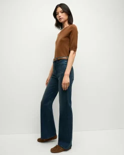 Shana Cashmere Sweater in Brown><noscript><img width=