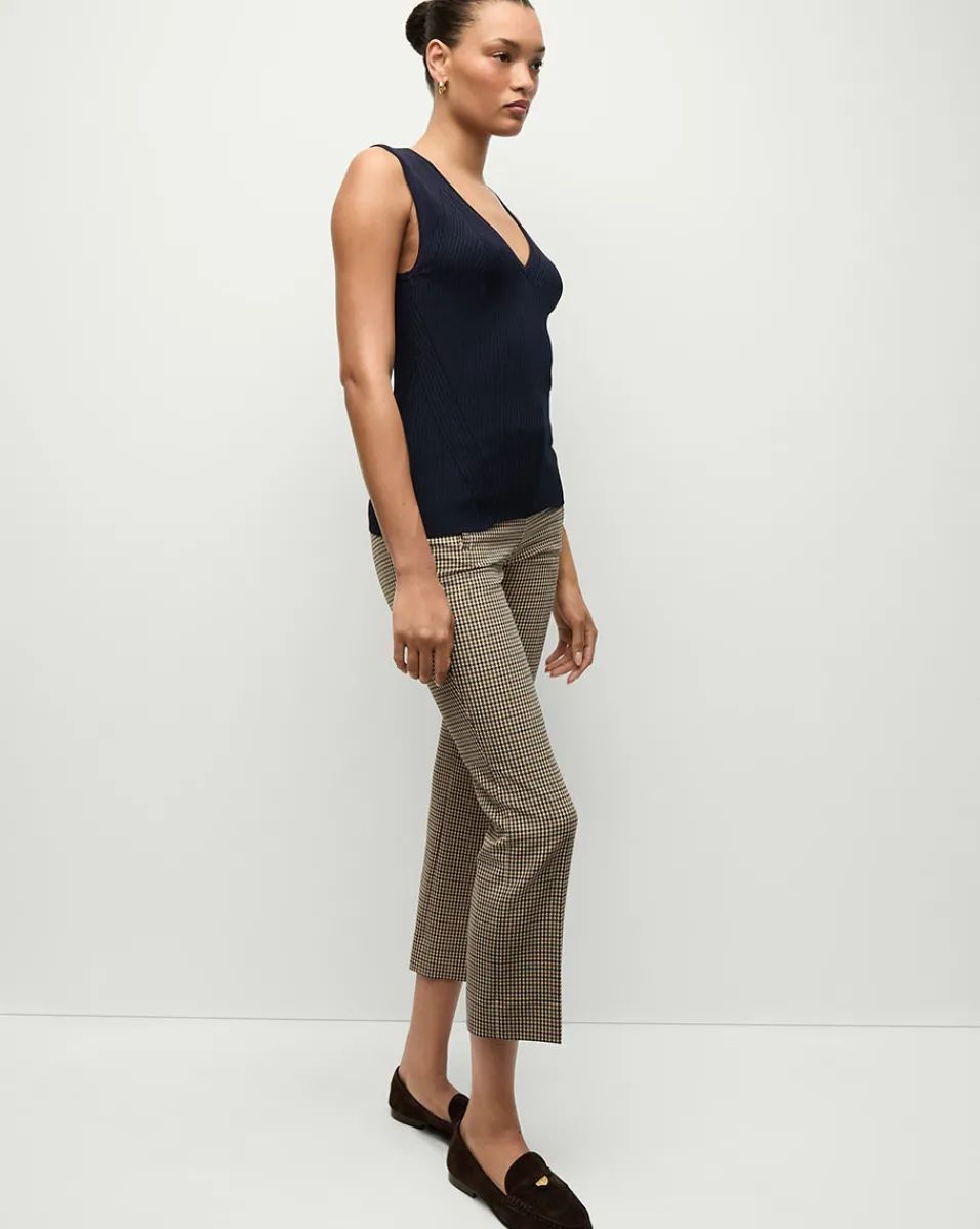 Sid V-Neck Sleeveless Pullover in>Veronica Beard Online