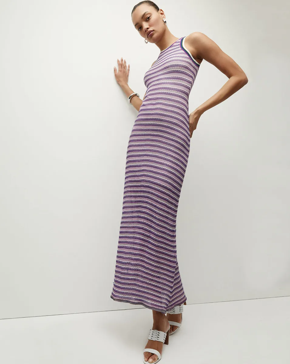 Sivan Striped Knit Dress>Veronica Beard Outlet