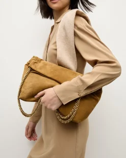 Slouch Shoulder Suede Bag in><noscript><img width=