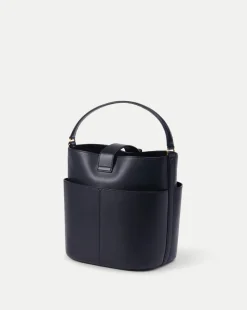 Small Crest Lock Bucket Bag in><noscript><img width=