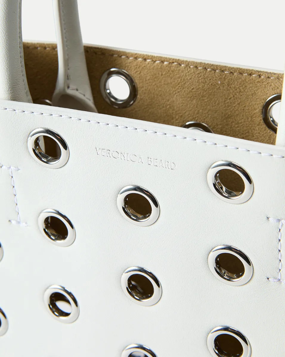 Small Grommet Shopper in Off-White>Veronica Beard New