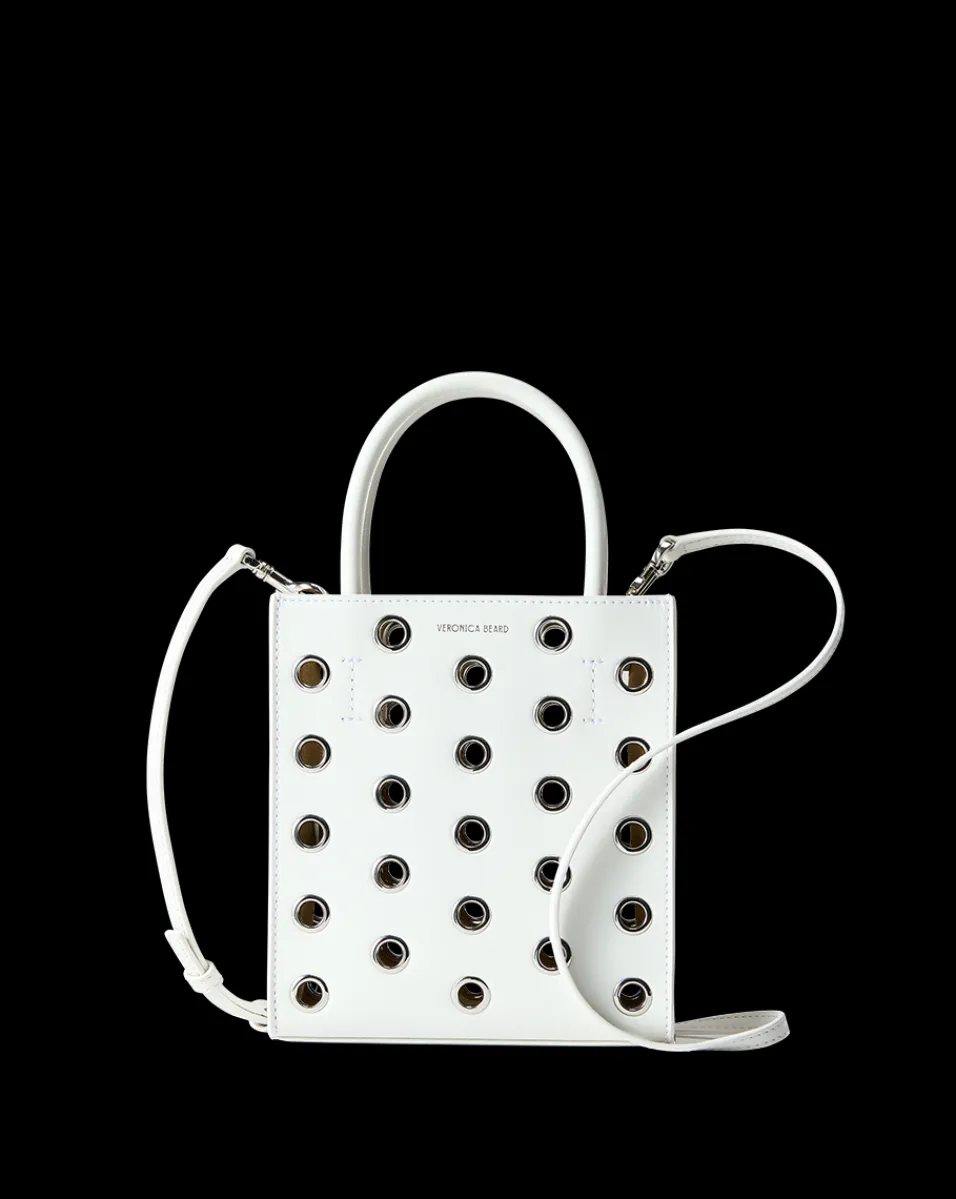 Small Grommet Shopper in Off-White>Veronica Beard New