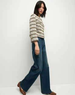 Sumira Metallic Tweed Jacket in><noscript><img width=